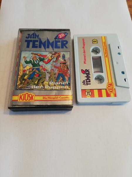 Jan Tenner Folge 28 Planet der Puppen Weiß mit Silbernen Aufkleber 4.27728 CD Kiosk(Innencover beschrieben)